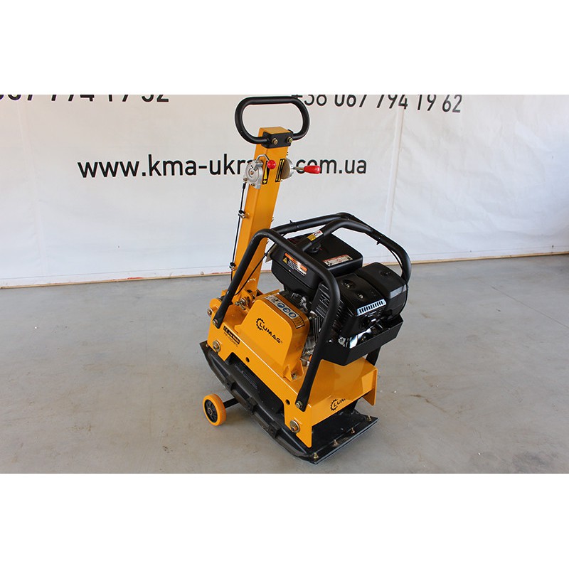 Бензиновая реверсивная виброплита Lumag RP160HPC (30,5кН)