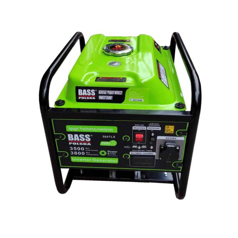 Інверторний генератор Bass Polska 5047LX + газова плитка Orcamp CK-505 + електричний обігрівач Gardyer HE2000