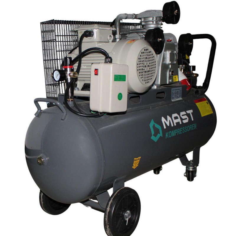 Поршневий компресор MAST TA65/100L 400V 12.5BAR