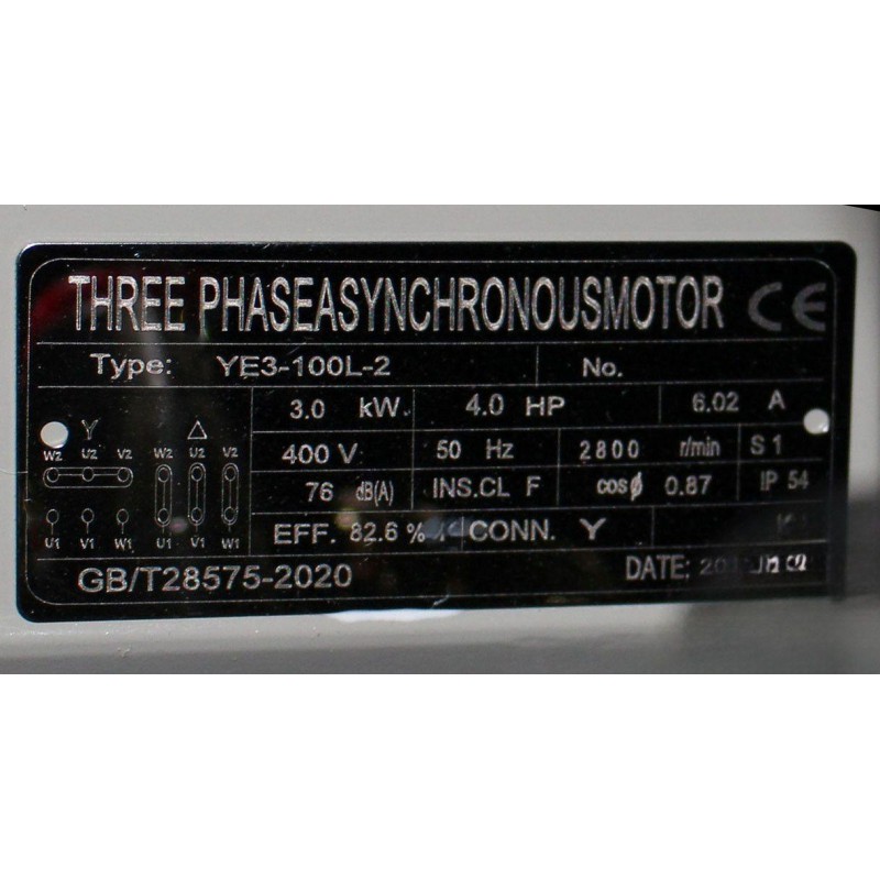 Поршневий компресор MAST TA65/100L 400V 12.5BAR