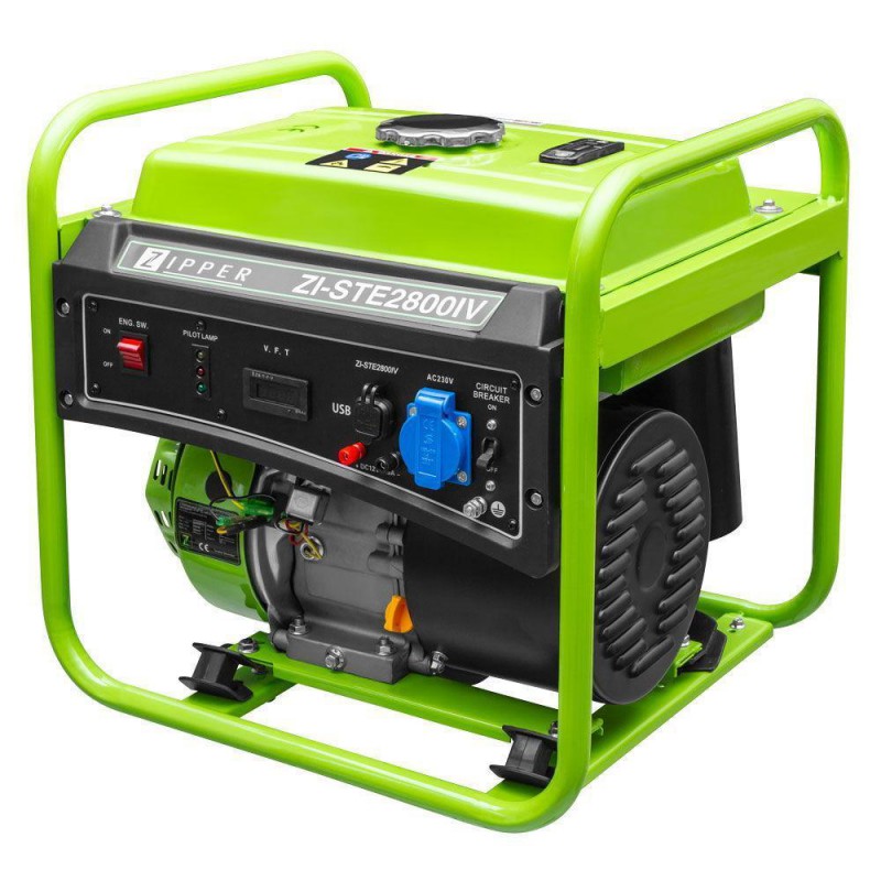 Инверторный генератор Zipper ZI-STE2800IV+ газовая плитка Orcamp CK-505 + 4 газовых картриджа 400 мл