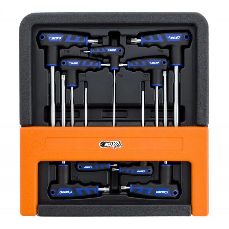 Ключи TORX типа T BOXO 9шт.