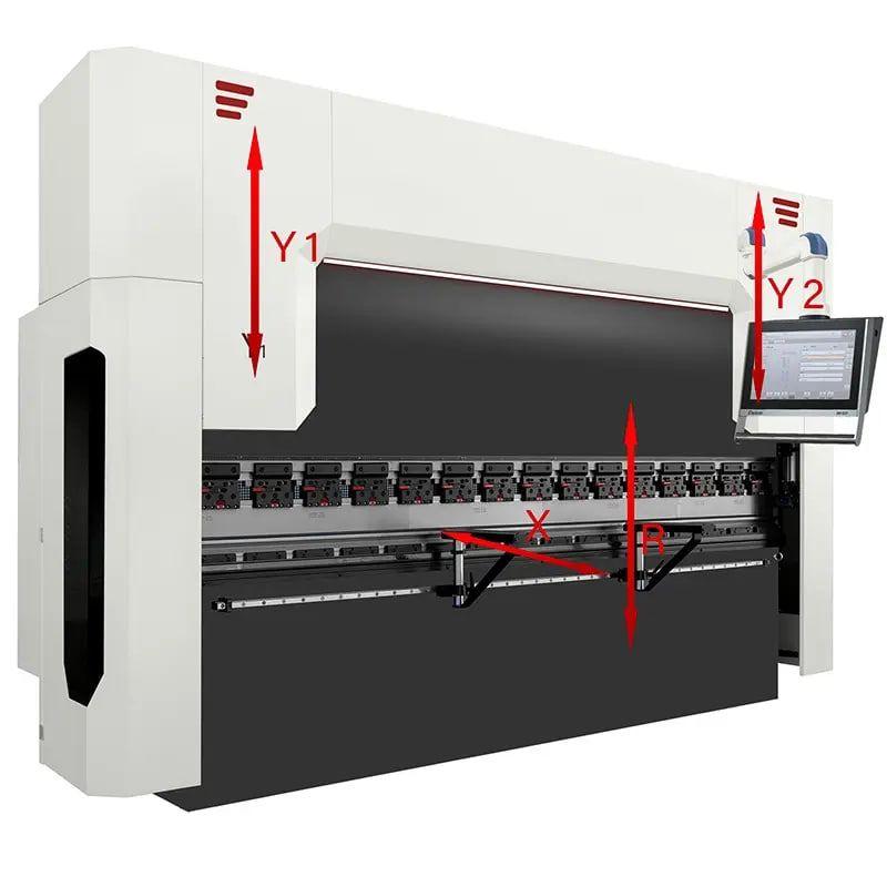 Гідравлічний прес CORMAK CNC ULTIMATE 4+1 130×3200 DA-53TX