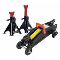 Домкрат подкатной 2 т REDATS LS-320 + 2 эстакады LS-920