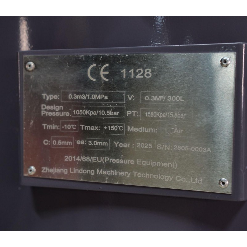 Ресивер Mast 10 Бар 300 л