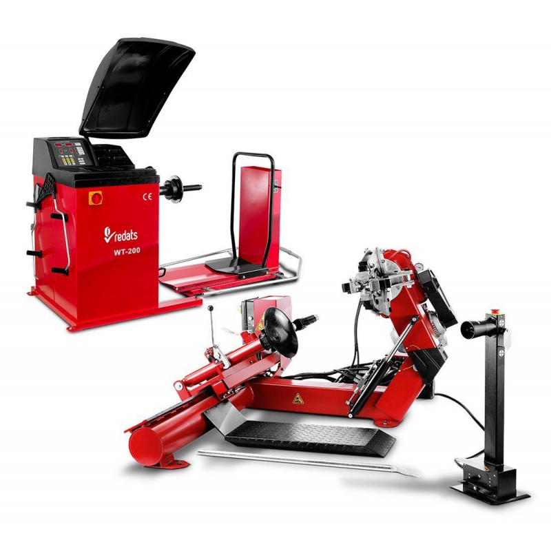 Балансувальний верстат REDATS WT-200 і шиномонтажний верстат MT-26