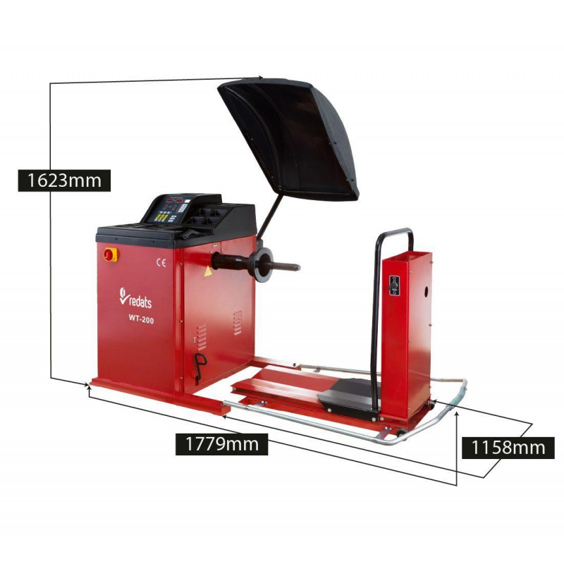 Балансувальний верстат REDATS WT-200 і шиномонтажний верстат MT-26