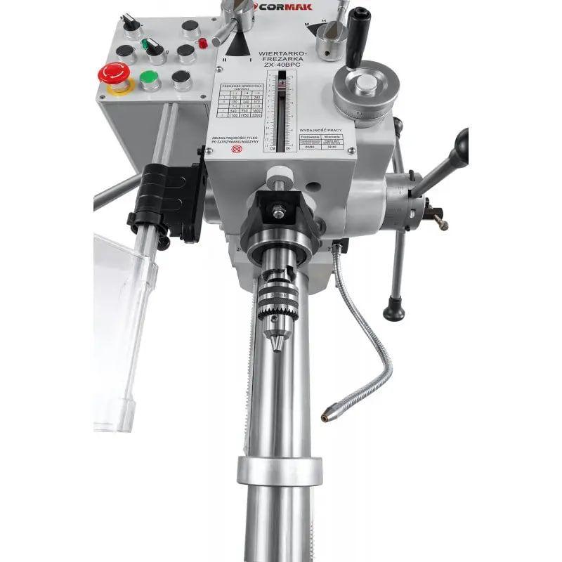 Фрезерно-свердлильний верстат CORMAK ZX40BPC