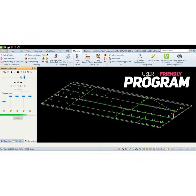 Фрезерний верстат з ЧПУ AES RAPTOR ULTRA LINE 2128