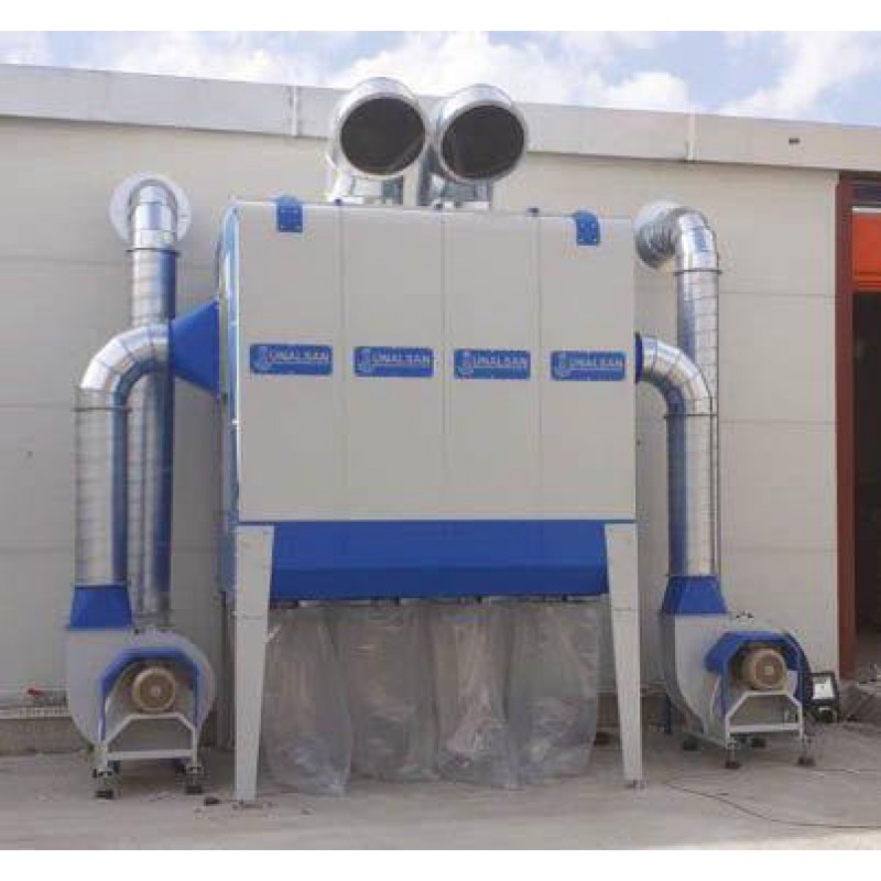Фільтраційна аспіраційна установка Unalsan UNS M560, 33 000 м³/год