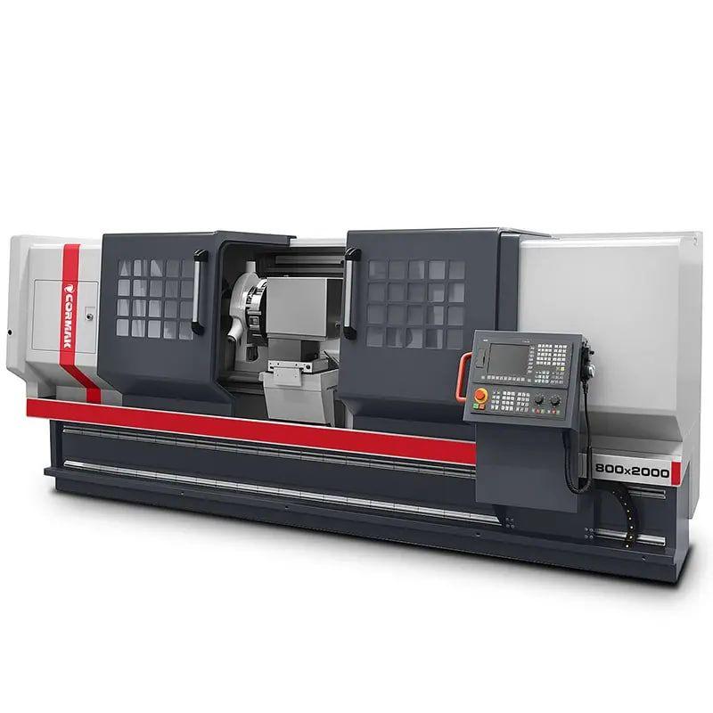Токарный станок по металлу с ЧПУ CORMAK 800x2000