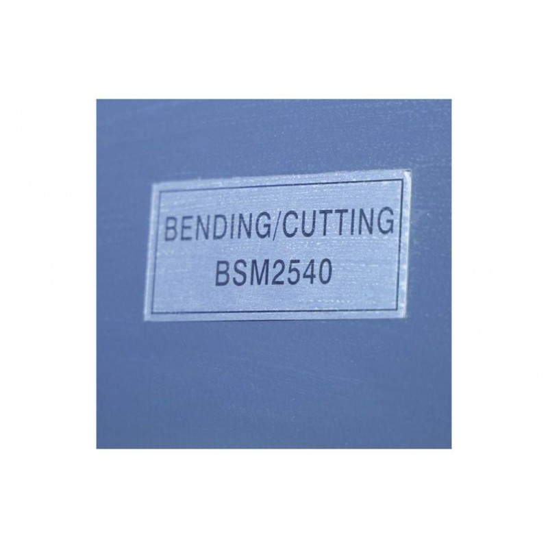 Ручной листогибочный станок с режущим ножом MAST BSM-2540