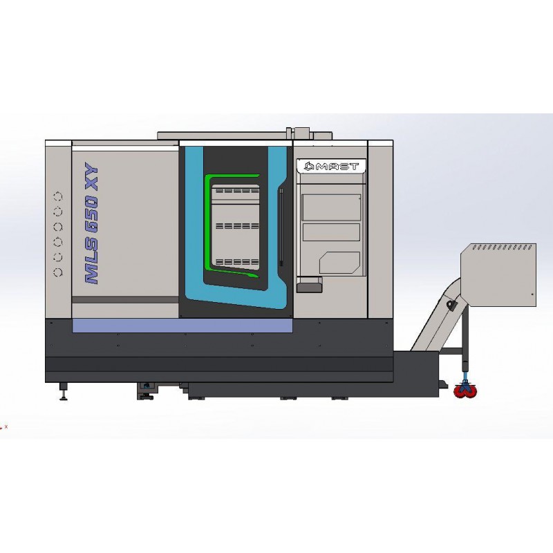 Токарно-фрезерний верстат ЧПК з віссю Y MAST MLS 650XY-500