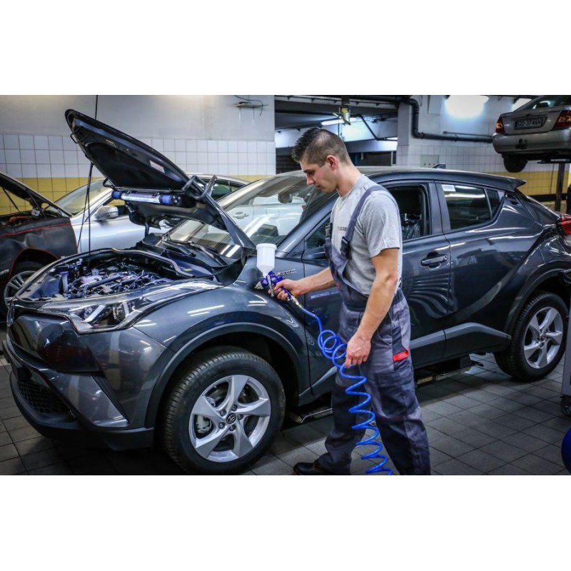 Покрасочный пистолет HVLP с редуктором, дегидратором, форсунками TAGRED TA133