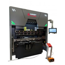 Електрогідравлічний листозгинальний прес з ЧПК MAST CNC Machinen WBD-80Tx1600 з DELEM DA-53TX