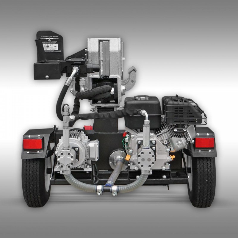 Дровокол комбінований бензин + електро Jansen HS-20DS63K