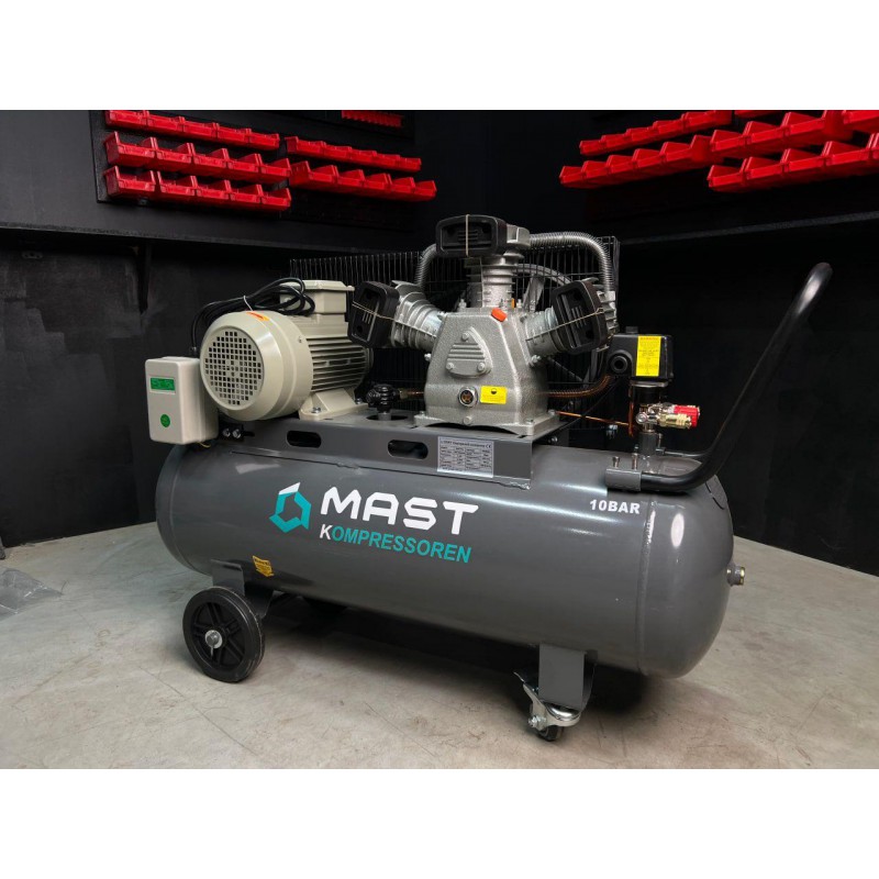 Поршневой компрессор MAST TA65/100L 220V PRO