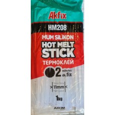 Глиновий стрижень прозорий 11,2 мм AKFIX HM208 1 кг (пакет)