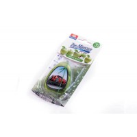 Ароматизатор CAR GEL зелене яблуко (Green Apple) (овал на підвісці)
