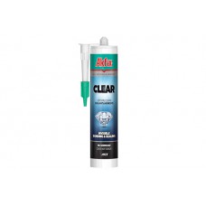 Клей-герметик All bond Clear 290мл/510г (прозорий) Akfix
