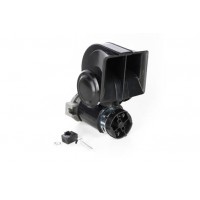 Сигнал пневматический улитка12V 540Гц, 680Гц 115Дб черный (1шт) WTE