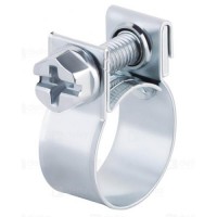 Хомут силовой Mini оцинкованный W1 8-10 (пач. 100 шт.) UNIFIX