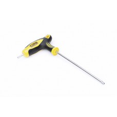 Ключ TORX Т-образный Т27 95*205мм с обрезиненной рукояткой СИЛА