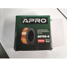 Сварочная проволока ER70S-6 0,8мм 1кг п.б. APRO