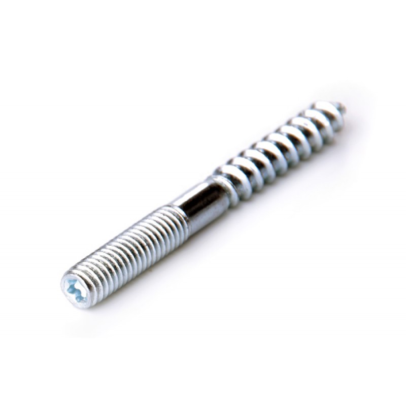 Гвинт-шуруп М6x100мм (шпилька дворізьбова) TORX (пач. 25 шт.) APRO