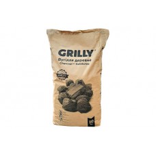 Вугілля деревне ресторанне 10кг Grilly