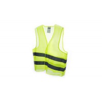 Жилет светоотражающий (желтый) (размер XL) СИЛА