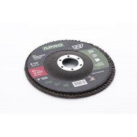 Круг лепестково-торцевой Р120 прямой 125мм (Т27) (КЛТ) APRO