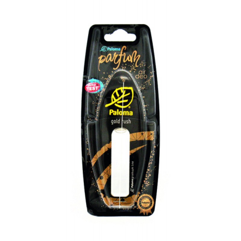 Ароматизатор Paloma Parfum Premium Line 5ml, GOLD RUSH (підвіска з рідиною)