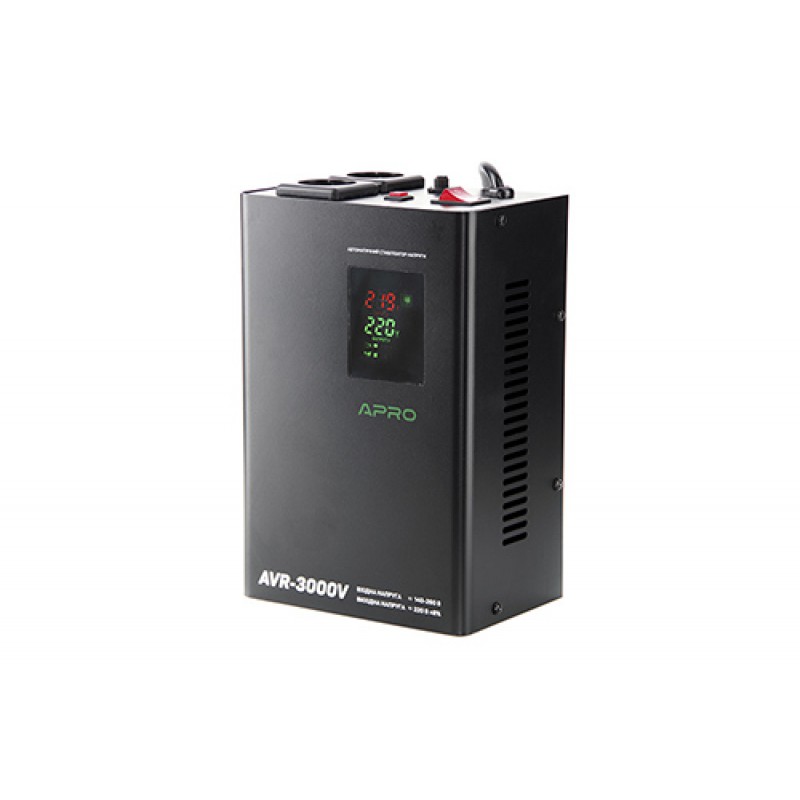 Стабилизатор напряжения релейный AVR-3000V (подвесной) APRO