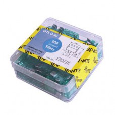 Запобіжники (плоскі євро) 30А) (50шт) WTE