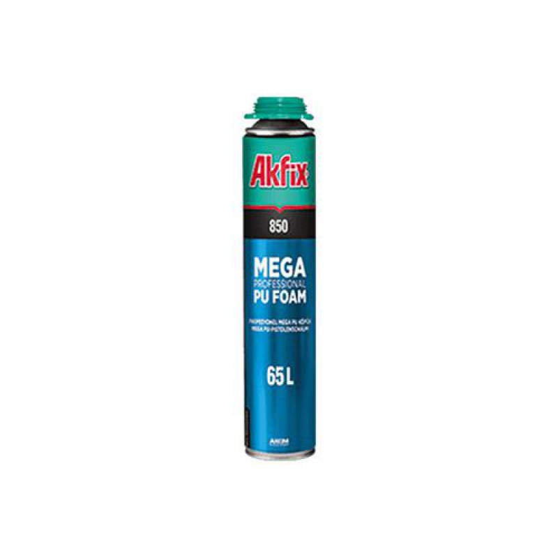 Пена профессиональная Akfix 850 850ml 1000грм MEGA (всесезонная)