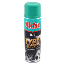 Спрей-піна для очищення і полірування шин R70 500мл Akfix