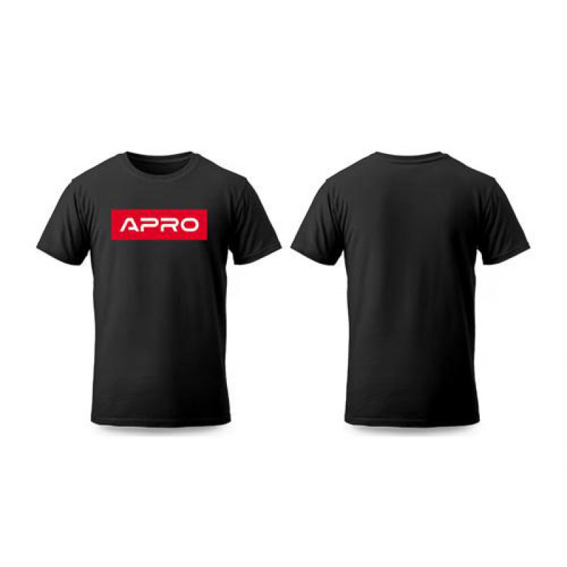 Футболка M красное лого APRO