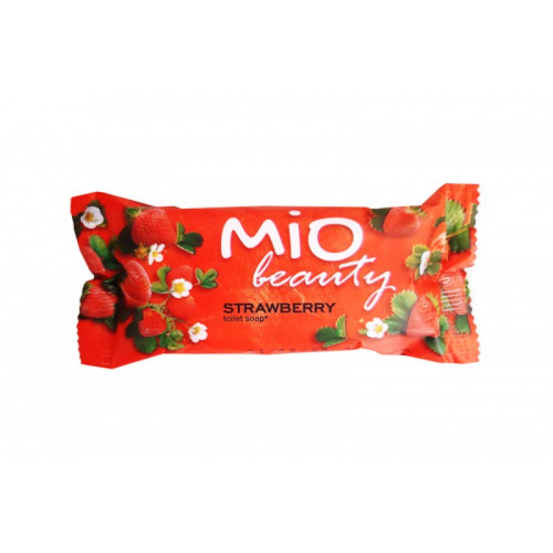 Мило туалетне тверде Полуниця 125г ТМ Mio Beauty