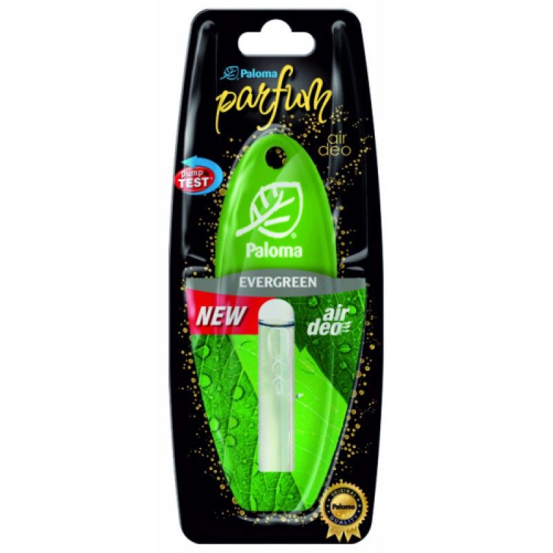 Ароматизатор Paloma Parfume 5ml, EVERGREEN (підвіска з рідиною)