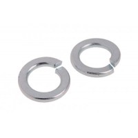 Шайба пружинная 6мм DIN 127 цинк белый (пач 250шт) APRO