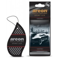 Ароматизатор Sport Lux картонна підвіска Срібло (Silver) Areon