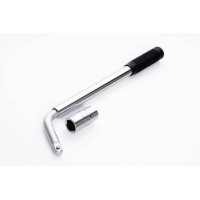 Ключ колісний Г-подібний телескопічний 17x19, 340x500мм СИЛА