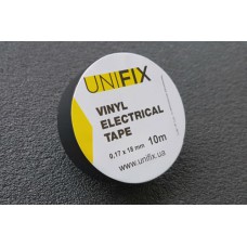 Ізоляцiйна стрiчка чорна 0.17х18мм 20м UNIFIX