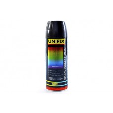 Емаль універсальна акрилова преміум RAL9005 чорний глянець 400мл UNIFIX