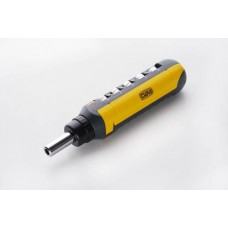 Отвертка реверсивная (9 бит, 5 насадок) CrV СИЛА