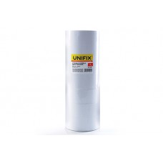 Стрічка клейка двостороння на паперовій основі 38мм 10м (туба 7 шт) UNIFIX