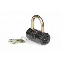 Замок навесной Бочка – (81x42x44мм), дисковый (финский) ключ AURORA
