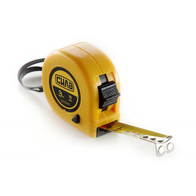 Рулетка Стандарт с магнитом 3м х 16мм СИЛА