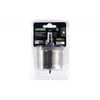 Набір коронок по дереву і гіпсокартону 9 предметів, глибина 43мм (26/32/36/45/50/56/63) APRO